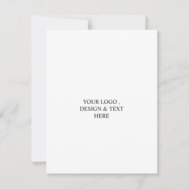 White Personalized – Your Logo & Text Here (Vorderseite)