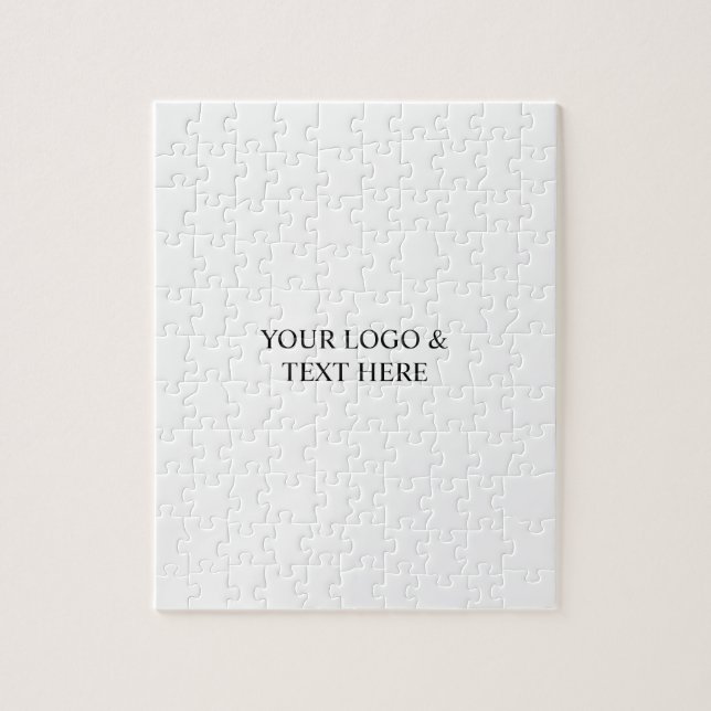 White Personalized – Your Logo & Text Here (Vertikal)