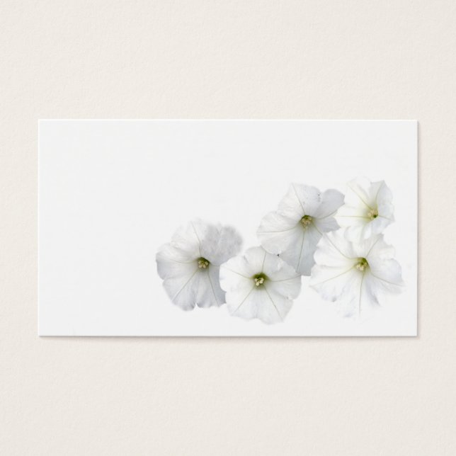 White Petunias (Vorderseite)