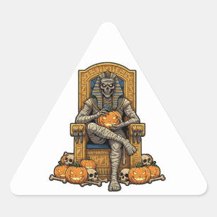 🤍 White Pharaoh Mummy Stickers 🎃 👑