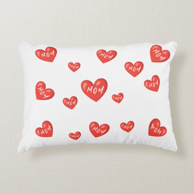 White pillow  dekokissen (Vorderseite)