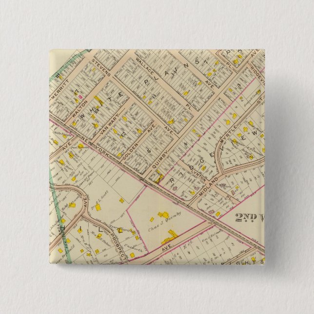 White Plains, 2-3, New York Button (Vorderseite)