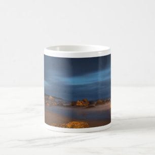 White Point Strand in der Abenddämmerung Tasse