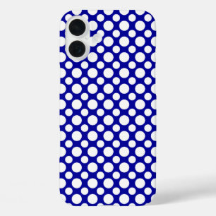 White Polka Dots Groß und Kleines iPhone 8/7 Fall iPhone 16 Plus Hülle