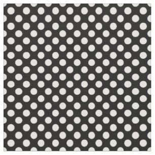 White Polka Dots   Wählen Sie eine beliebige Hinte Stoff