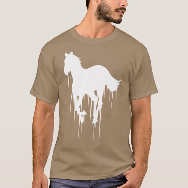 White Pony Drip family T-Shirt (Vorderseite)