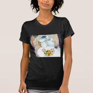 White Poodle Tee Party