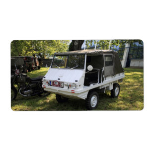 White Puch Haflinger