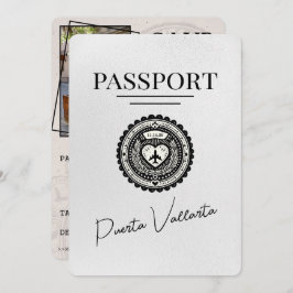 White Puerta Vallarta Pass Save the Date