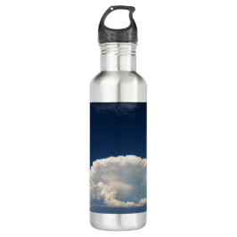 White Puffy Cloud Edelstahlflasche