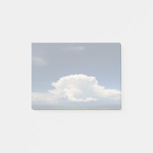 White Puffy Cloud Post-it Klebezettel