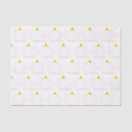 White Pumpkin Herbst Twins Baby Duschpapier Seidenpapier