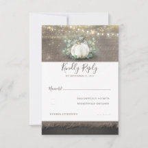 White Pumpkin Rustic Country Wedding UAWG