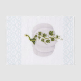 White Pumpkin Storybook Blue Hochzeit im Herbst Pa Seidenpapier