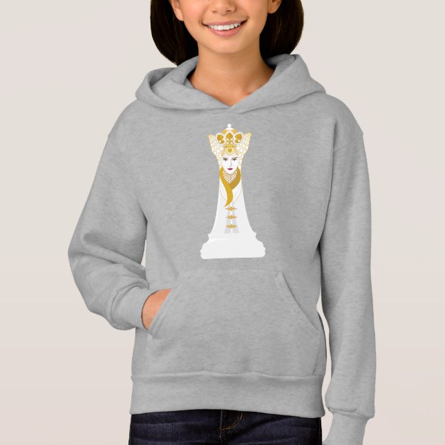 White Queen Hoodie (Vorderseite)
