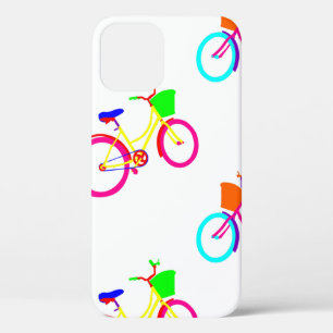 White Rainbow Bikes Colorful Case-Mate iPhone Hülle