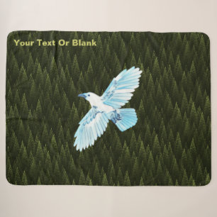 White Raven on Fraktal Conifers Sherpadecke