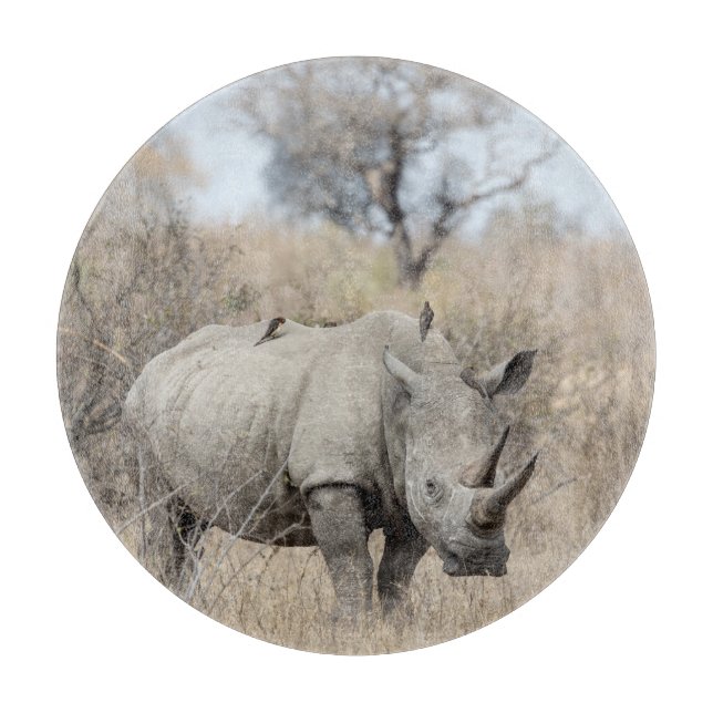White Rhino Schneidebrett (Vorderseite)