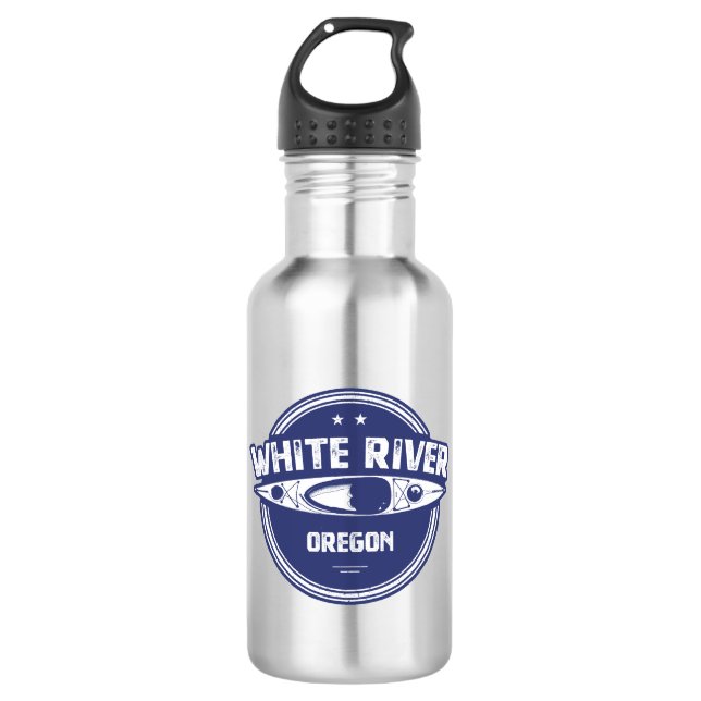 White River Oregon Kayak Edelstahlflasche (Vorderseite)