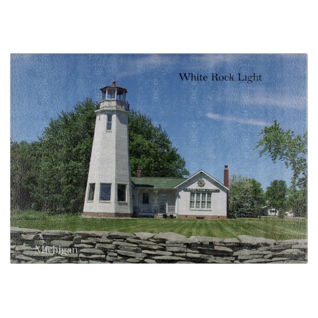 White Rock Light Schneidebrett (Vorderseite)