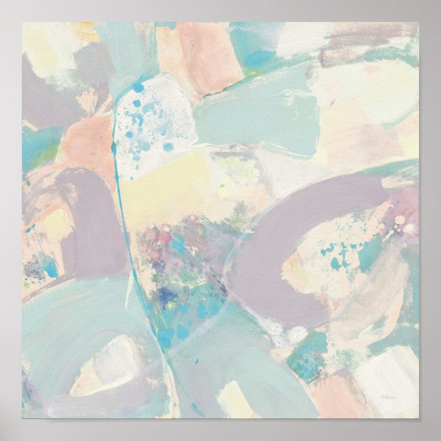 White Rock Pastel Poster (Vorne)