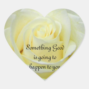 White Rose_ Aufkleber