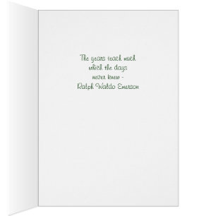 White Rose Bokeh Emerson Zitat