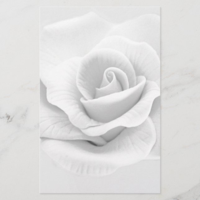 White Rose Briefpapier (Vorderseite)