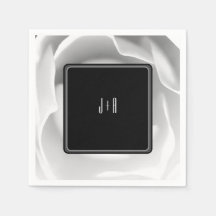 White Rose | Elegantes Blumendesign auf schwarz