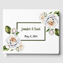 White Rose Guest Book