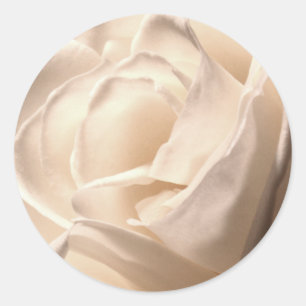 White Rose Hochzeit und Event Umschlag Aufkleber