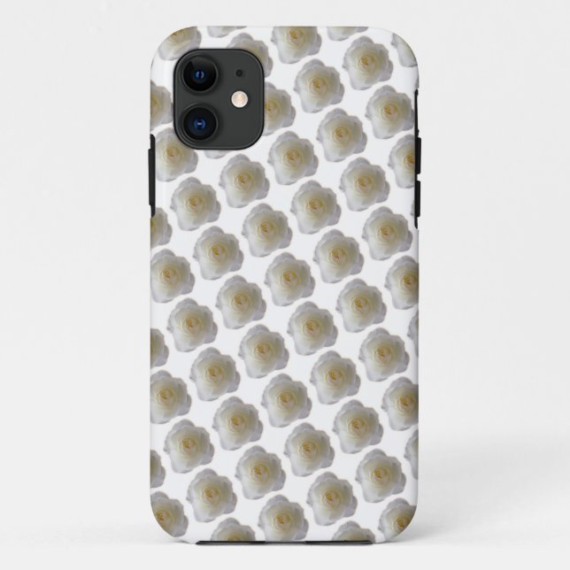 White Rose iPhone 5 Coque Rose classique coque iph (Dos)