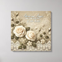 White Rose Lace AI art