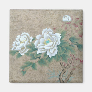 White Rose Magnet