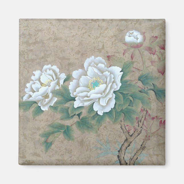 White Rose Magnet (Vorne)