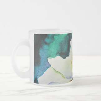 White Rose Mug Mattglastasse