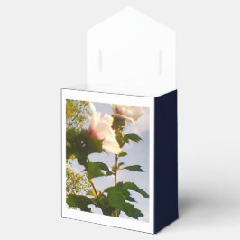 White Rose Navy Blue Geschenkschachtel