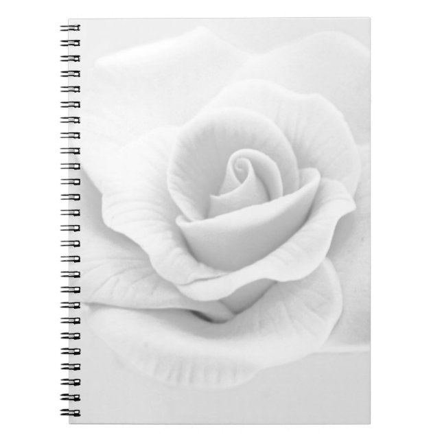 White Rose Notizblock (Vorderseite)