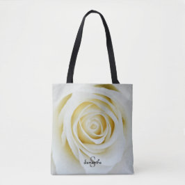 White Rose Tasche