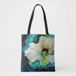 White Rose Totebag Tasche