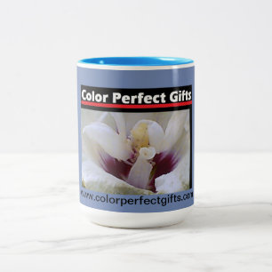 White Rose Zweifarbige Tasse