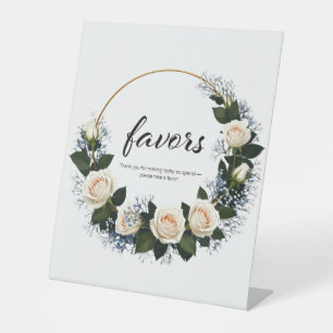 White Roses & Blue Baby's Atem Gefallen Sockelschild