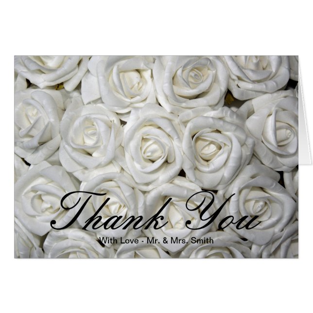 White Roses Vielen Dank (Vorderseite (Horizontal))