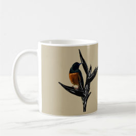 White Rumped Shama Bird Kaffeetasse