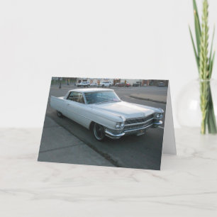 "White Saint Paul Car" Gute-Besserung-Karte Karte