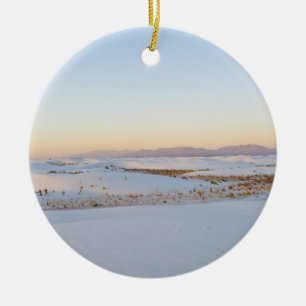 White Sands National Monument, Transverse Dünen Keramik Ornament