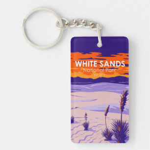 White Sands National Park Nouveau Mexique Vintage