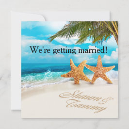 White Sands Starfish FRAGE MICH FÜR IHRE NAMEN IN Einladung