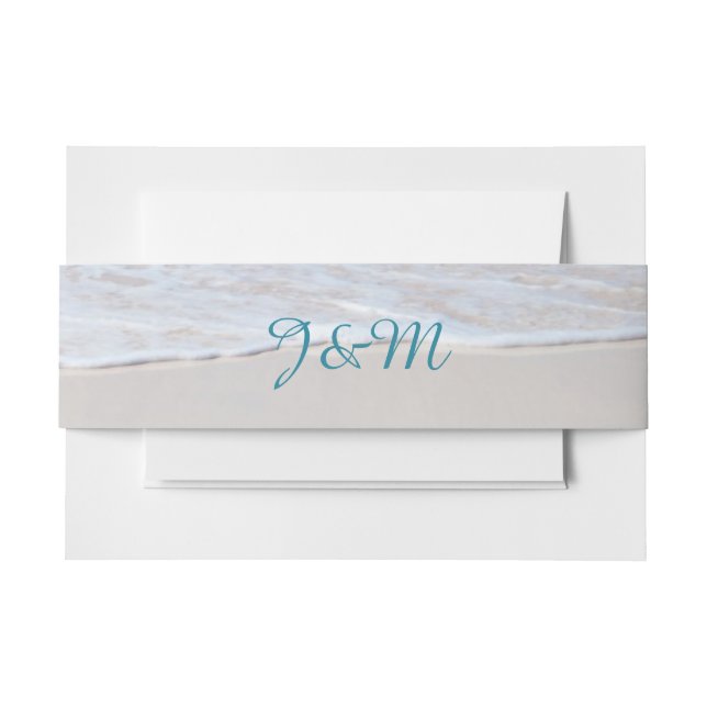 White Sandy Beach Wedly Bly Band (Vorderseite Beispiel)