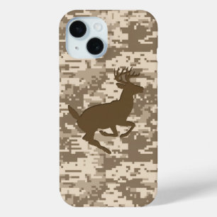 White Schwanz Buck über die digitale Camouflage de Case-Mate iPhone Hülle